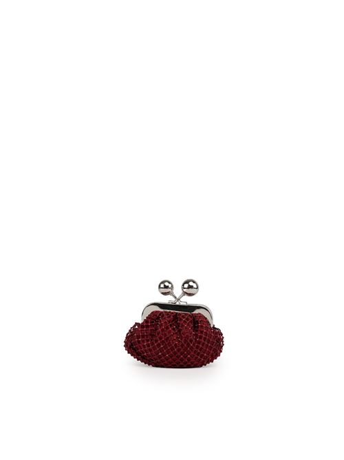 Borsa Pasticcino Nano Dilly in rete e strass Rosso rubino WEEKEND MAX MARA | 2425726024600069